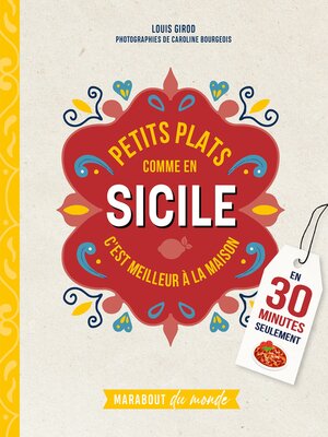cover image of Petits plats comme en Sicile